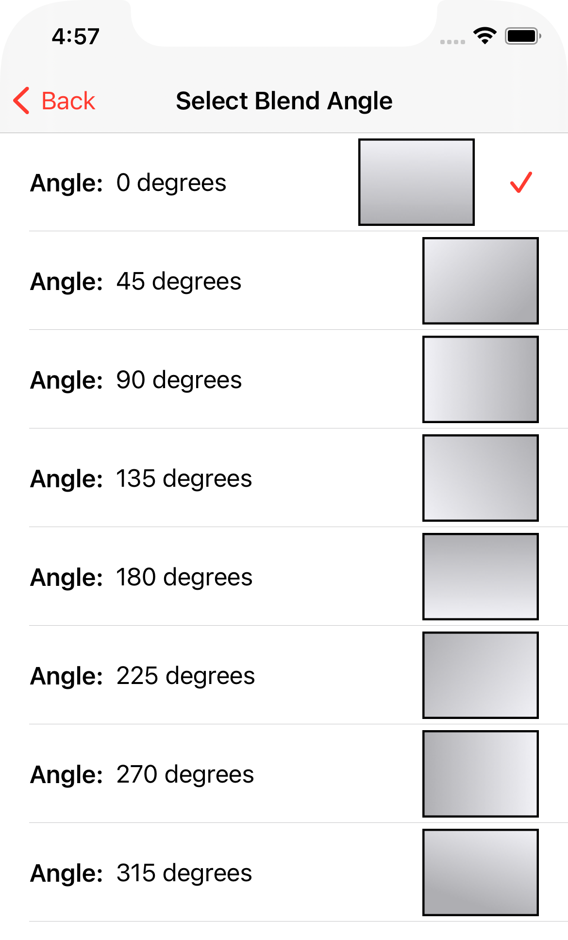 angle